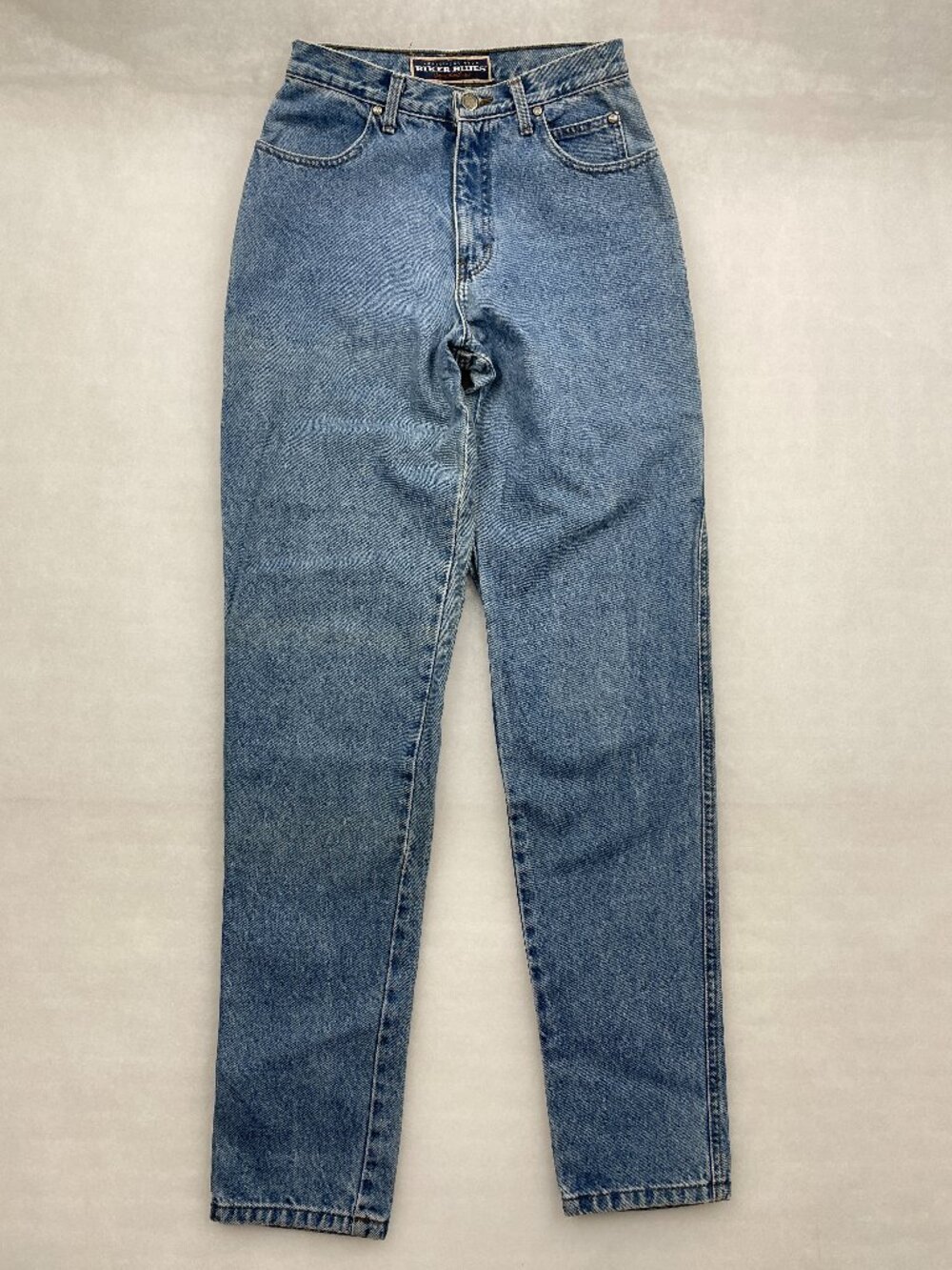Harley Davidson Biker Blues Straight Leg Jeans USA Vintage Women's 10 Tall 28x34